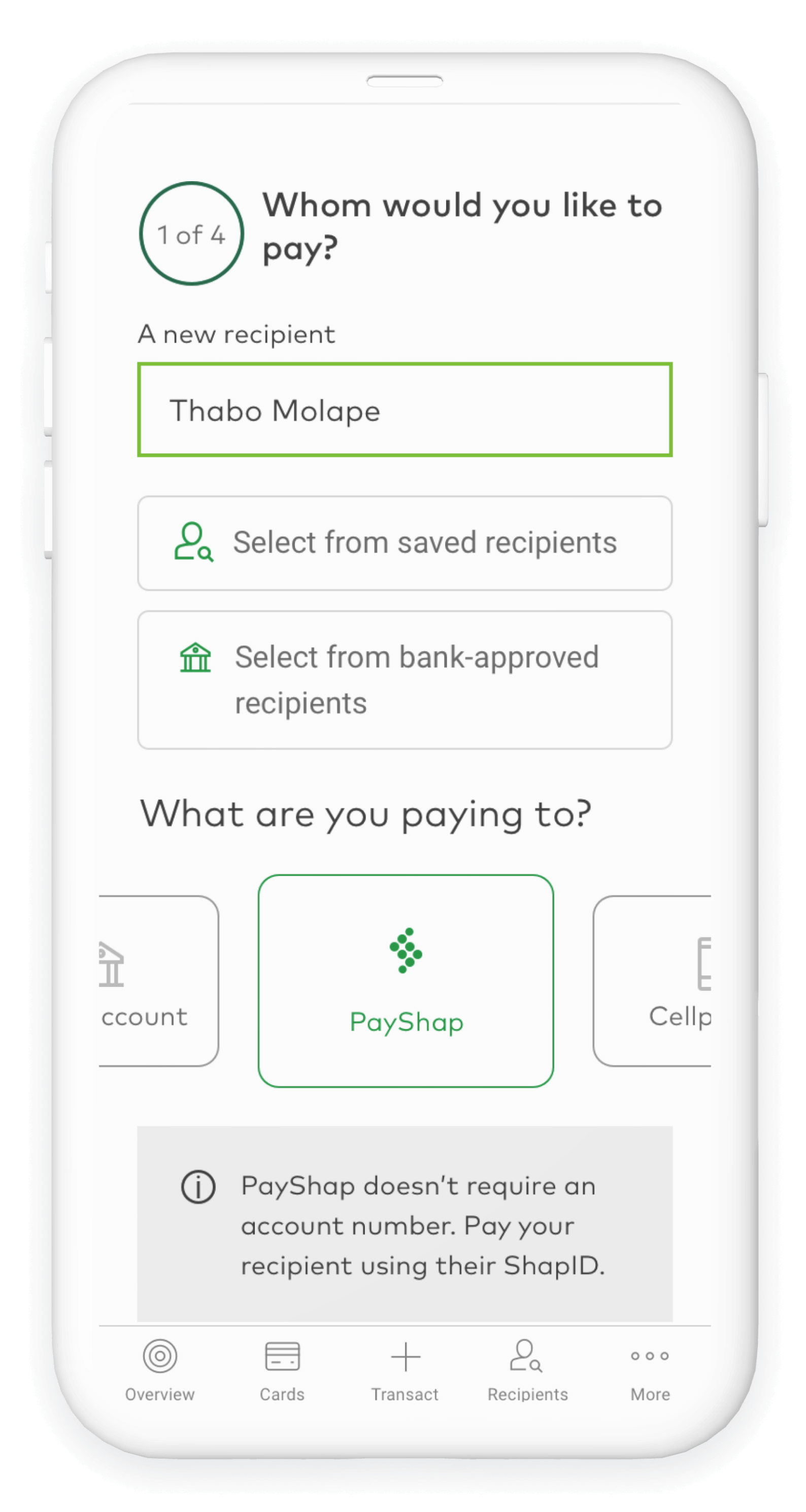 use-payshap-nedbank-money-app